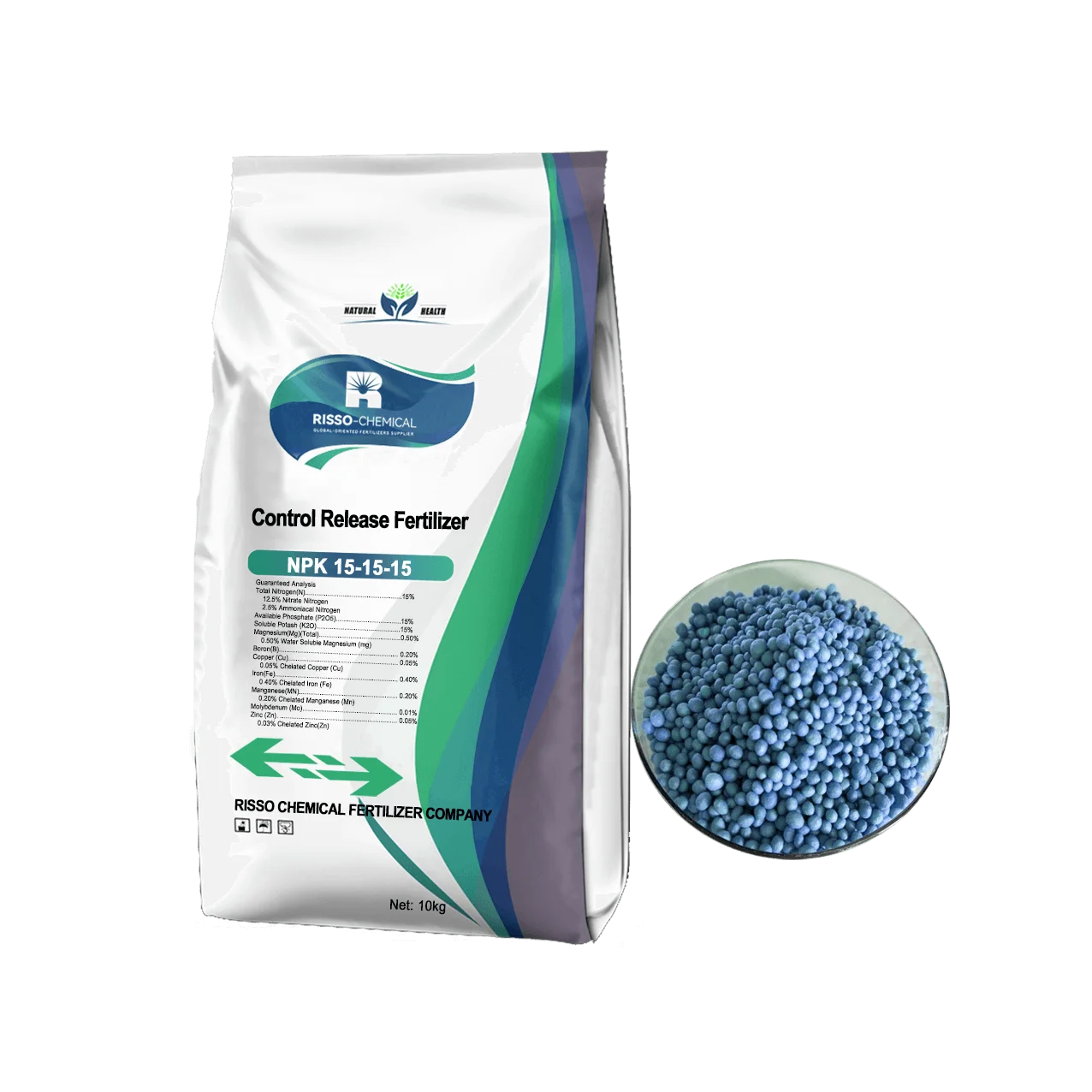 NPK 15-15-15 Control release fertilizer