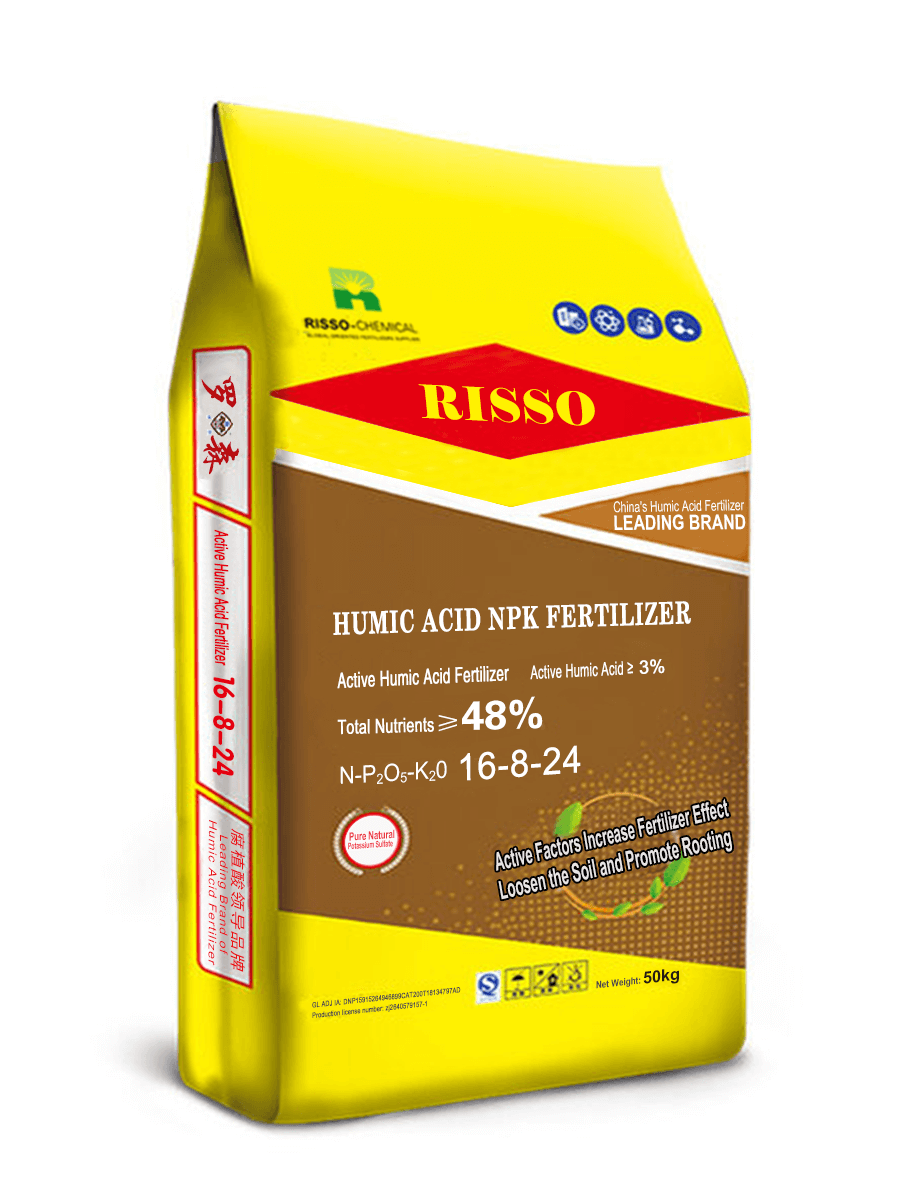Risso's 16-8-24 Humic acid NPK Fertilizer