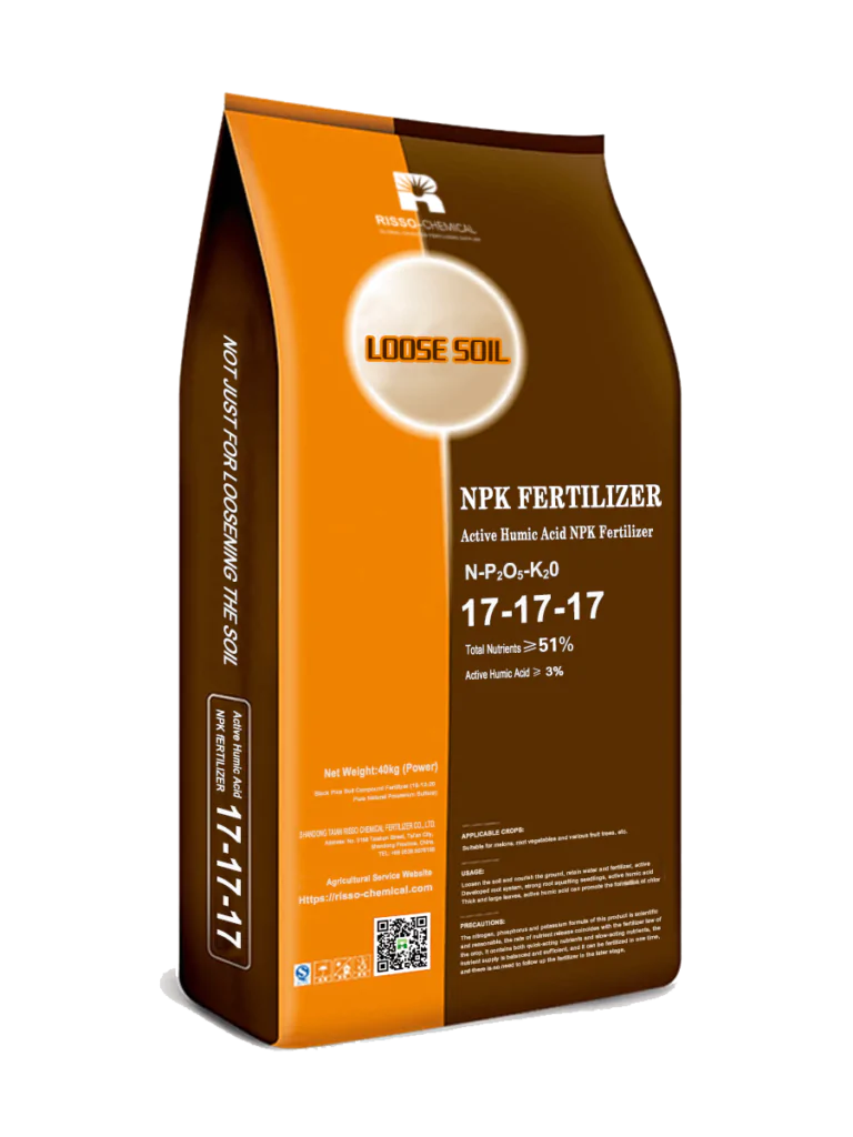 Risso's 17-17-17 Humic acid NPK Fertilizer