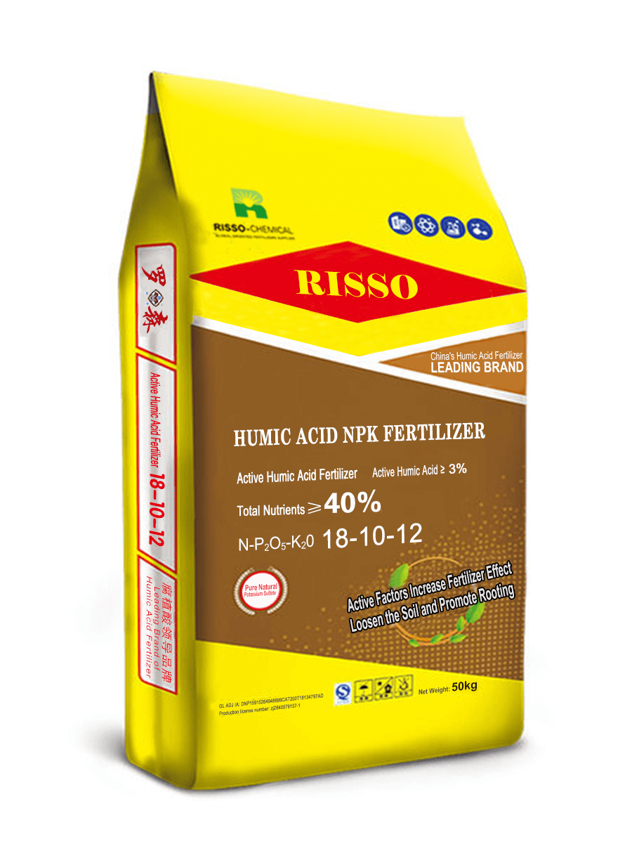 Risso's 18-10-12 Humic acid NPK Fertilizer