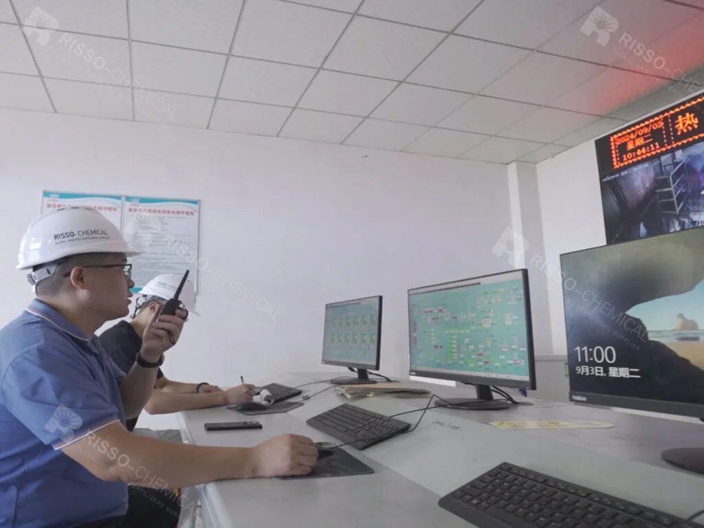 Risso Fertilizer Central Control Room