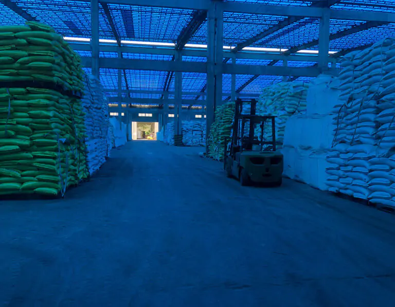 Risso fertilizer warehouse