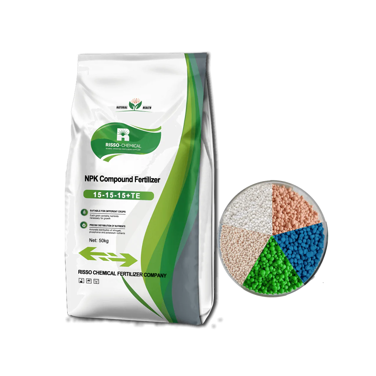 Risso's NPK 15-15-15 fertilizer