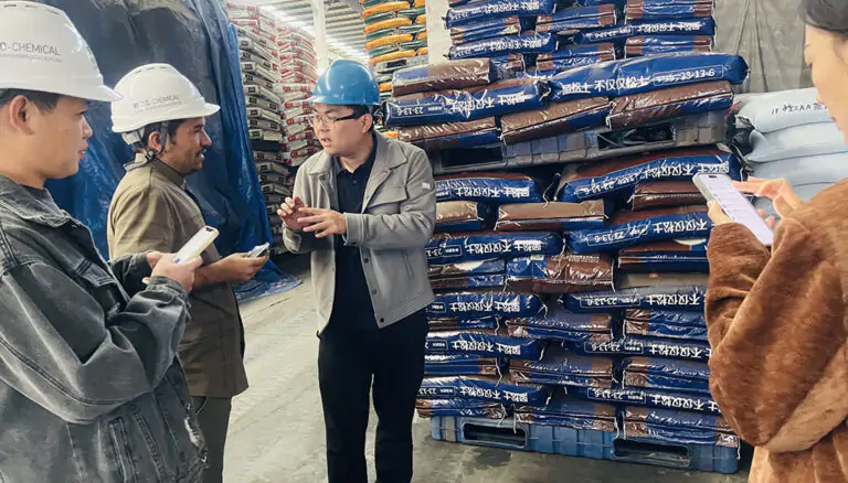 Yemeni customers visit Risso Factory