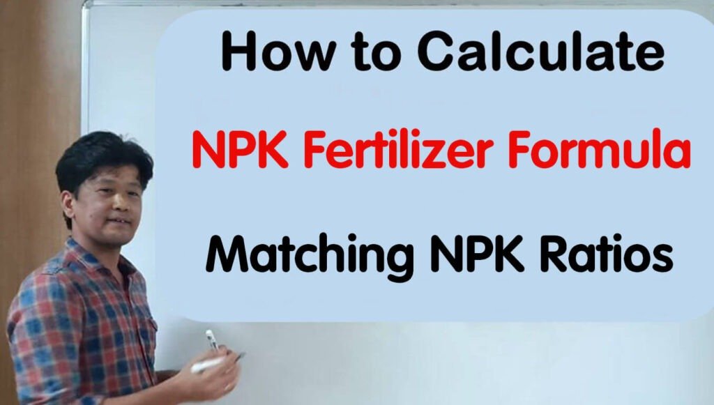 Calculate NPK Fertilizer Formula