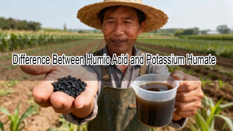Difference Between Humic Acid and Potassium Humate