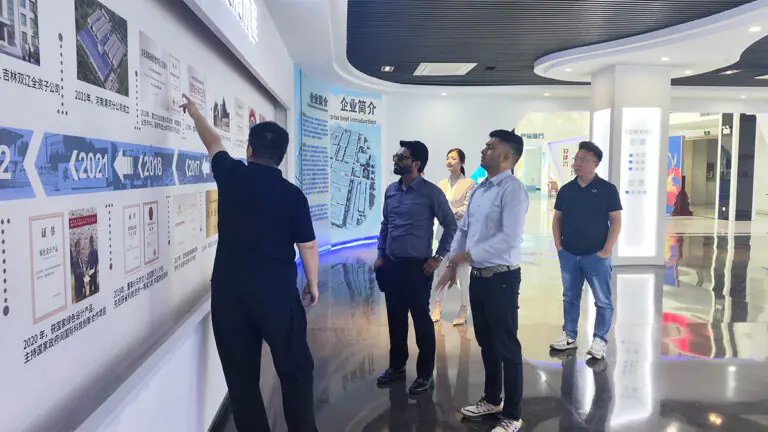 Introducing Risso's corporate history to Indian customers