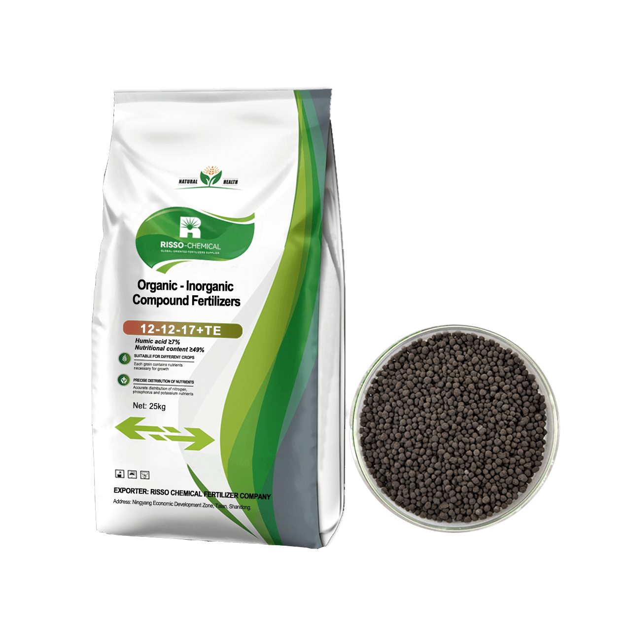 Organic-Inorganic Compound Fertilizer