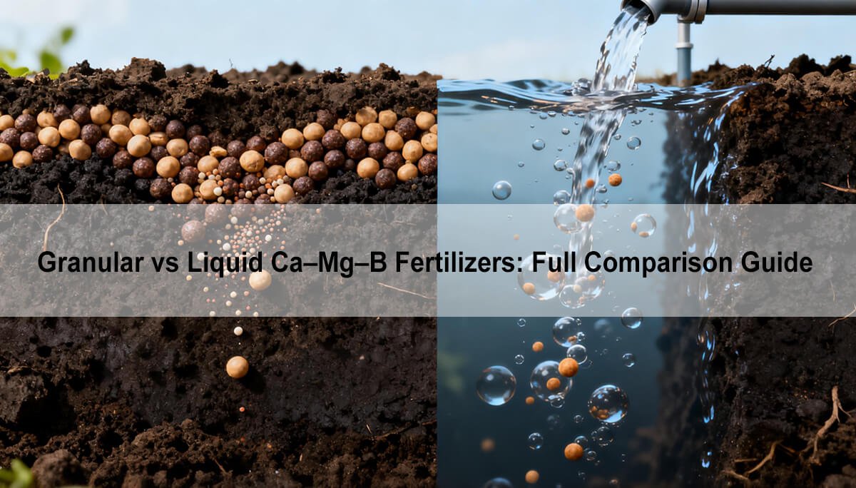 Granular vs Liquid Ca–Mg–B Fertilizers Full Comparison Guide