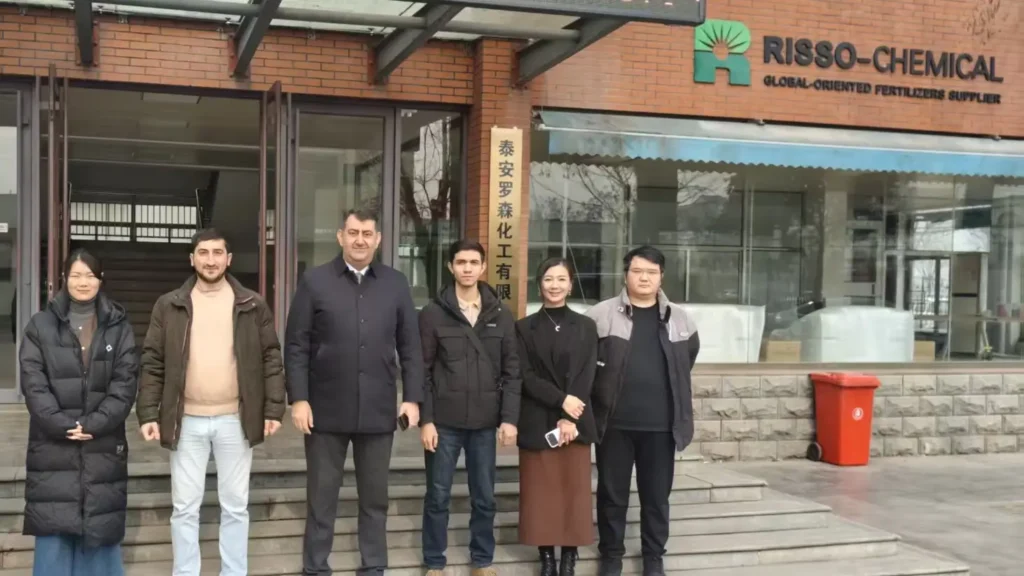 Azerbaijan Business Partners Visit Risso Fertilizer Plant