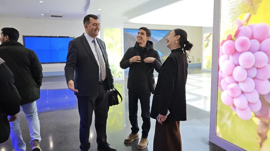 Warm welcome for Azerbaijan business partners at Risso Fertilizer plant