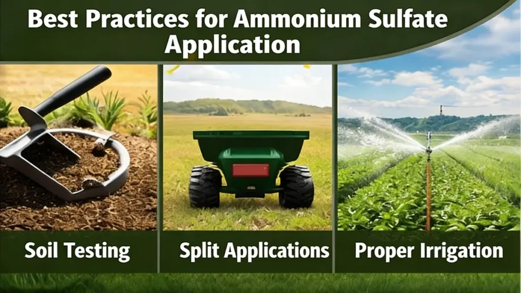 Best Practices for Ammonium Sulfate Application