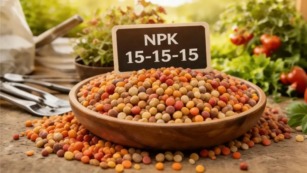 NPK 15-15-15 Fertilizer Granules